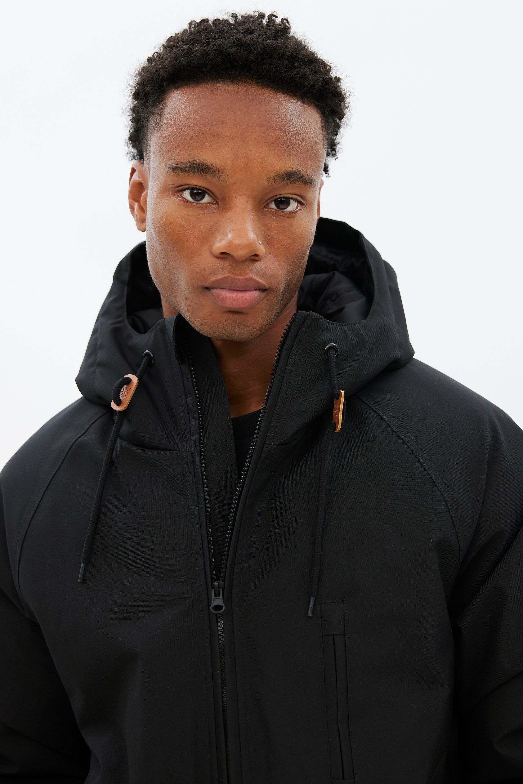 North Western Hooded Raglan Bomber Jacket sold by Bluenotes product image thumbnail 3