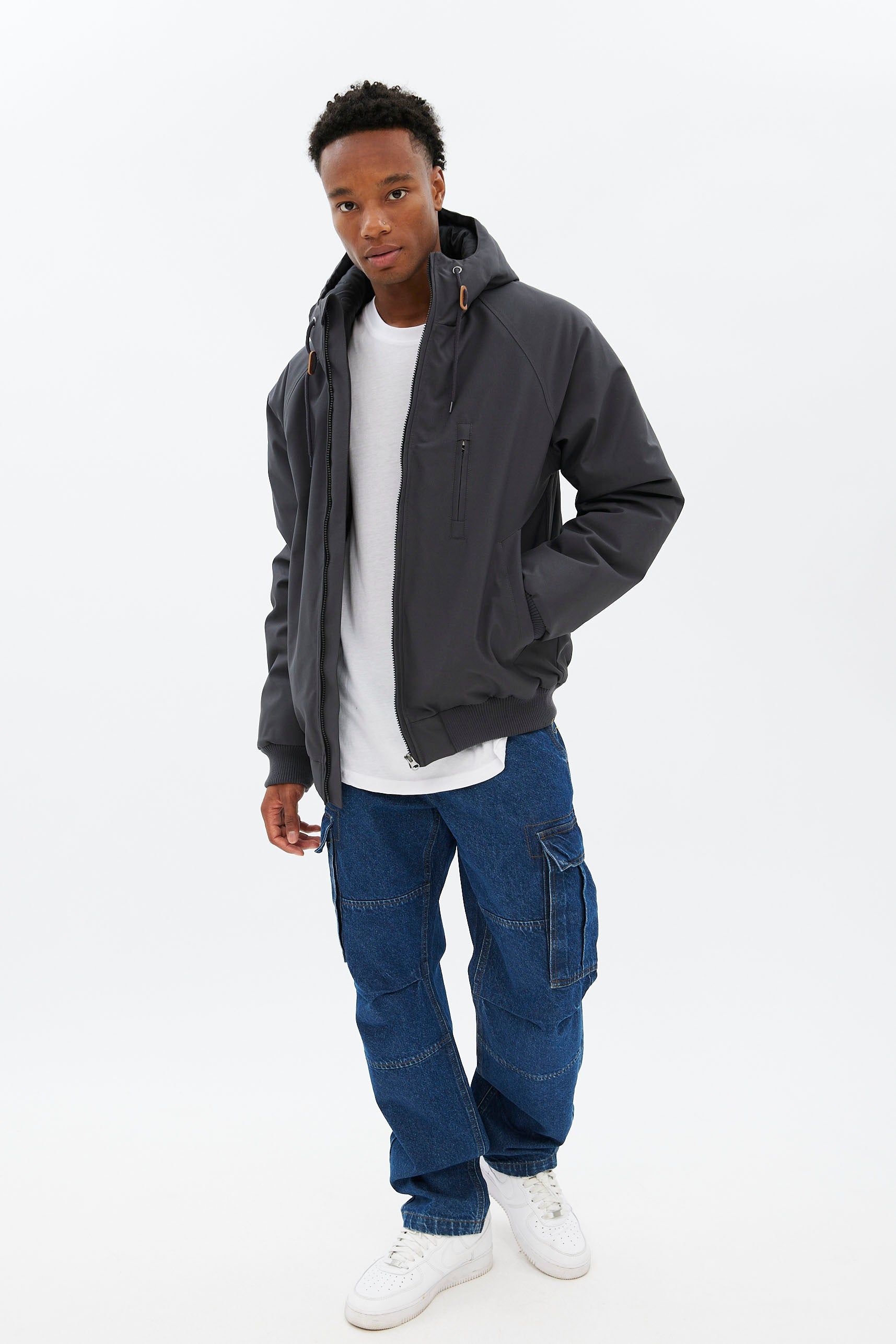 North Western Hooded Raglan Bomber Jacket sold by Bluenotes product image thumbnail 9