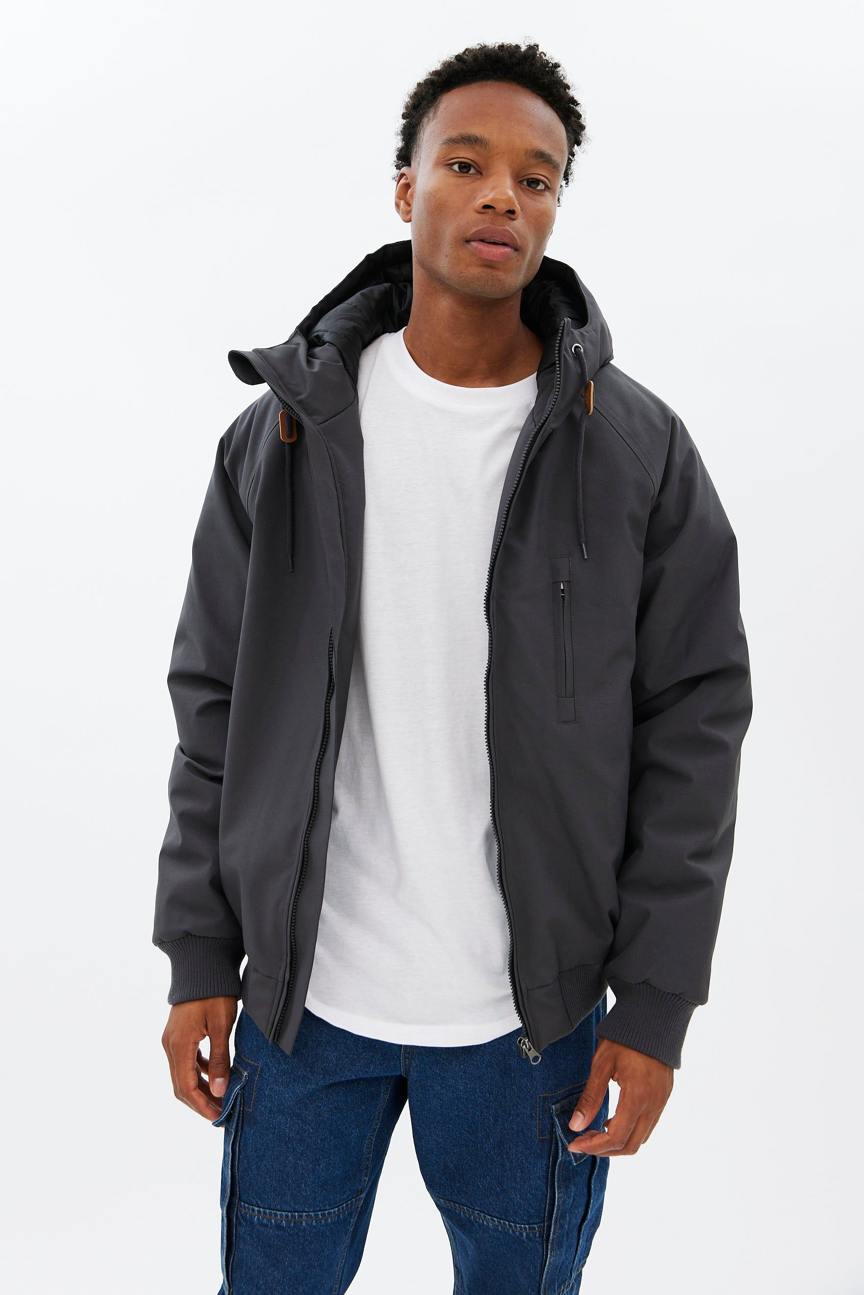 North Western Hooded Raglan Bomber Jacket sold by Bluenotes product image thumbnail 6