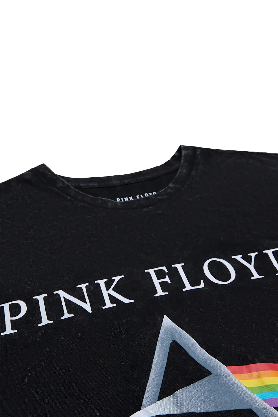 Pink Floyd Dark Side Of The Moon Graphic Acid Wash Tee sold by Bluenotes product image thumbnail 2
