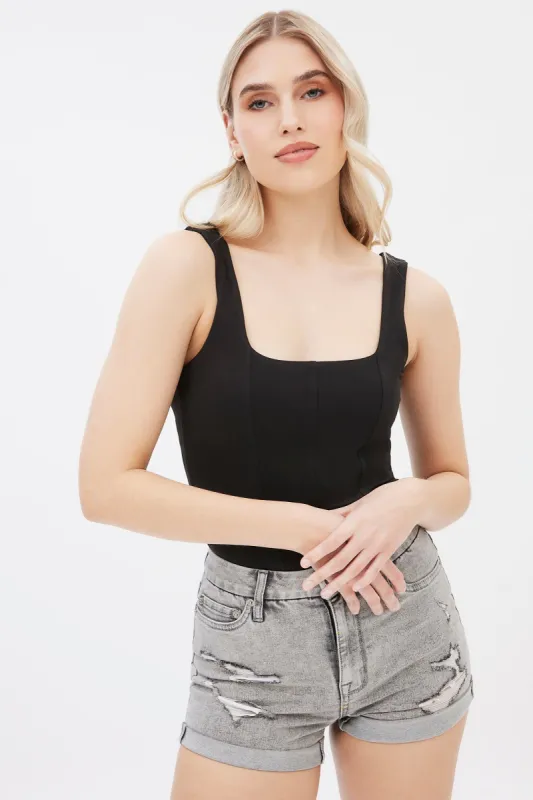 Super Soft Corset Bodysuit sold by Bluenotes