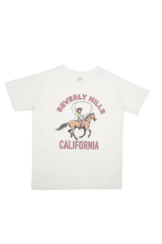Beverly Hills Graphic Oversized Tee sold by Bluenotes