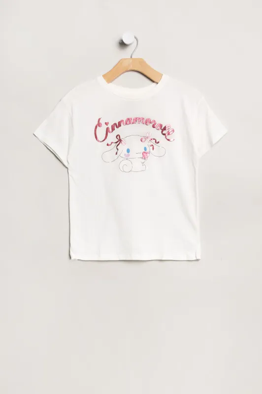 Girls' Cinnamoroll Graphic Classic Tee sold by Bluenotes