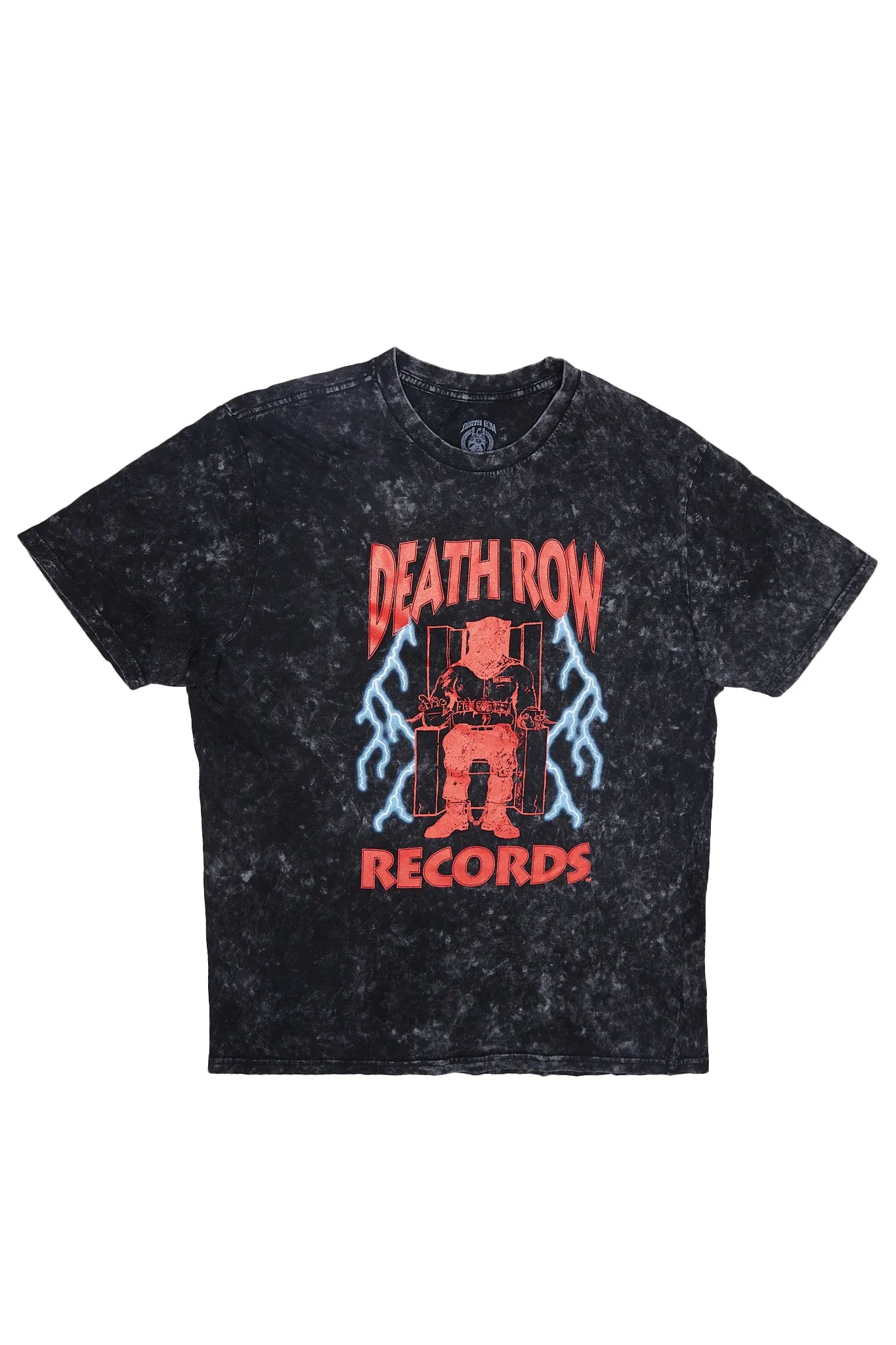 Death Row Records Graphic Acid Wash Tee sold by Bluenotes