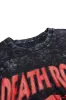 Death Row Records Graphic Acid Wash Tee sold by Bluenotes