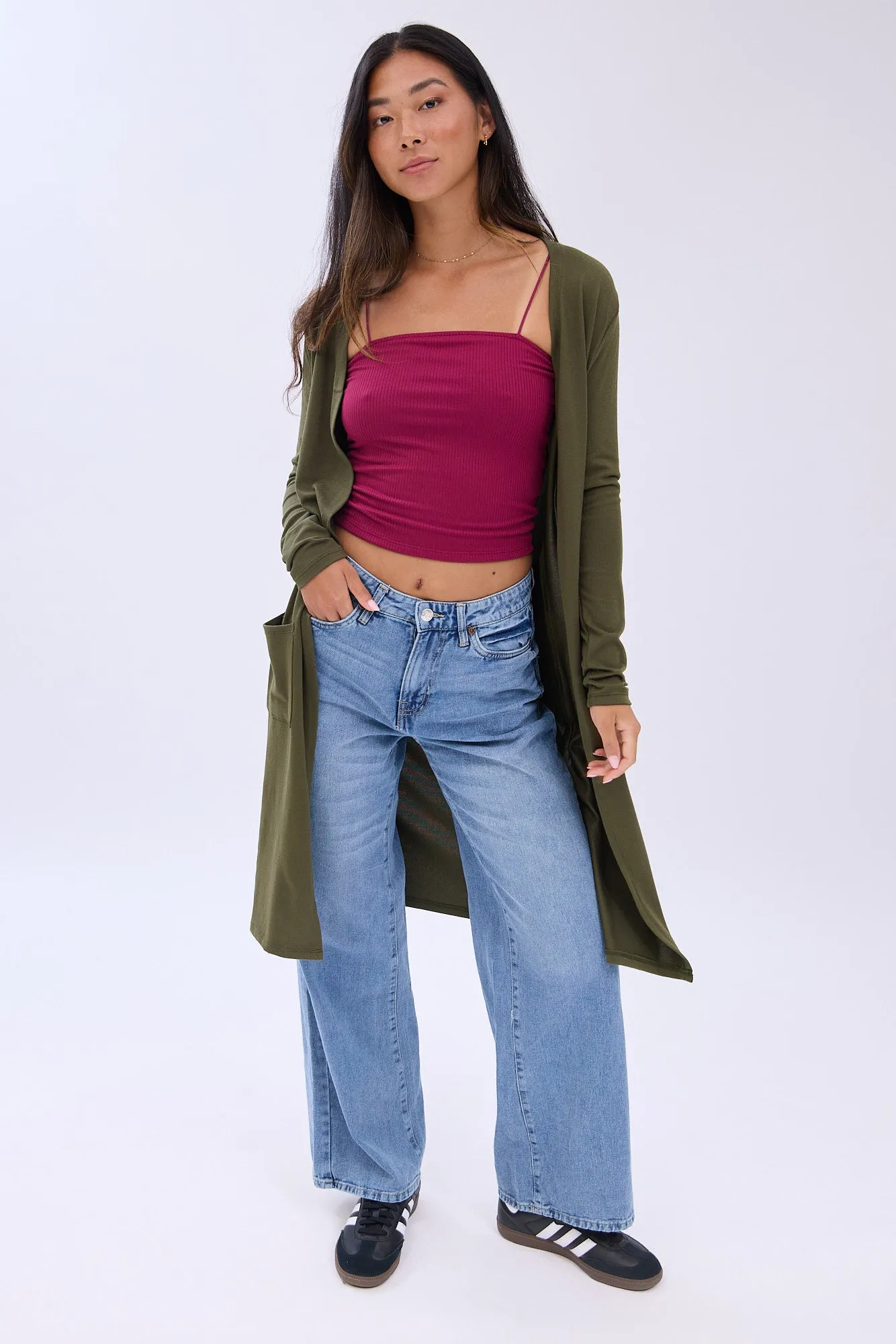 Super Soft Open-Front Cardigan sold by Bluenotes
