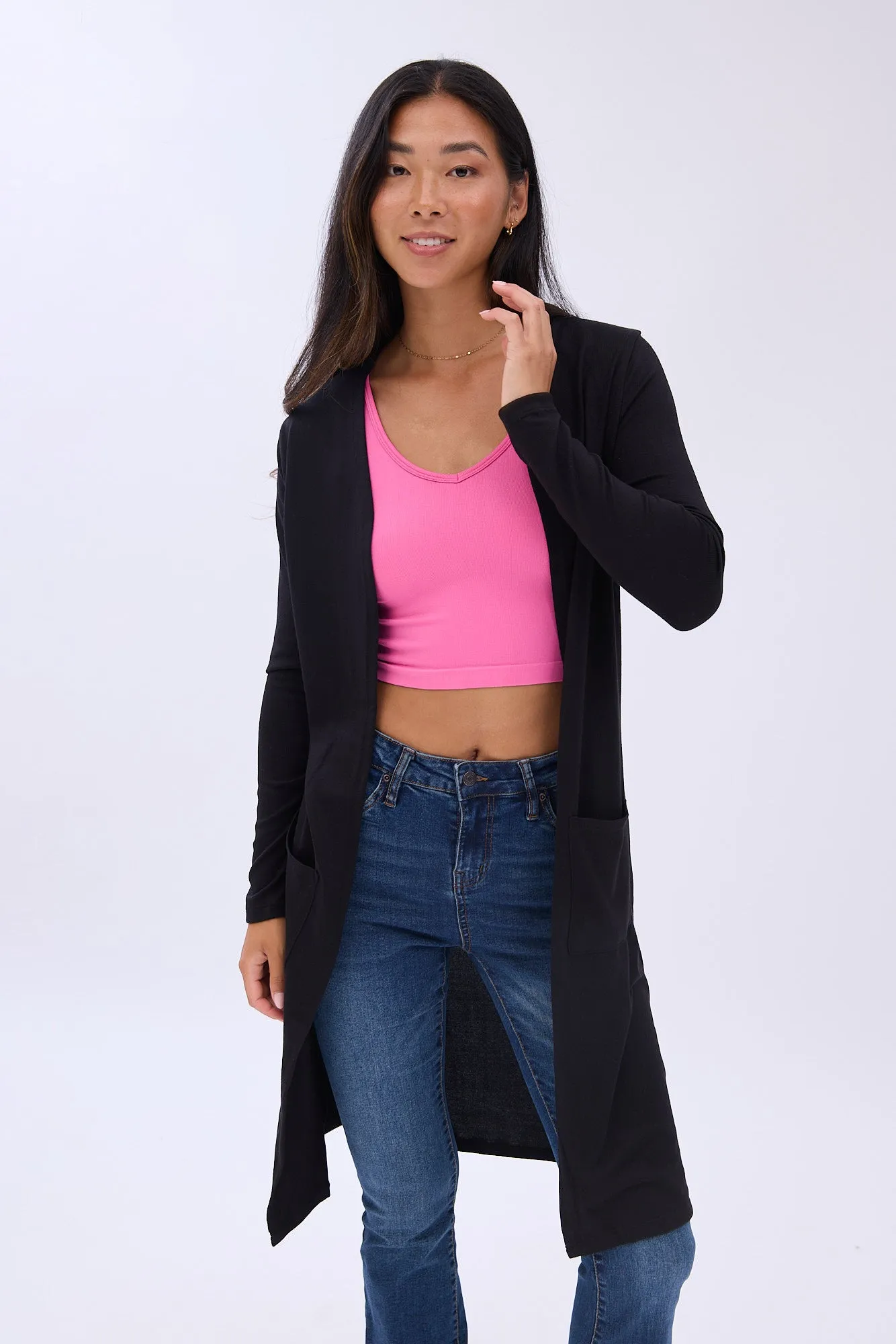 Super Soft Open-Front Cardigan sold by Bluenotes product image thumbnail 3