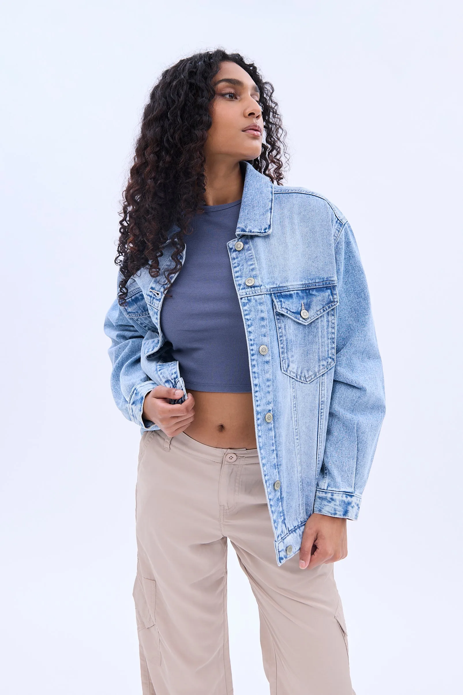 Denim Trucker Jacket sold by Bluenotes