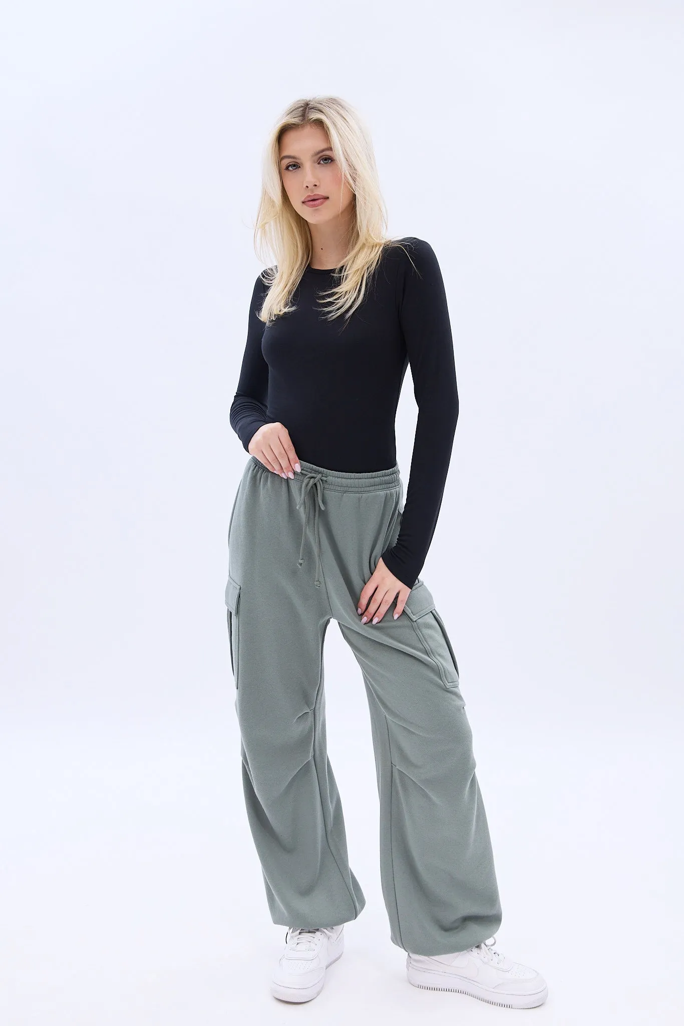 Long Sleeve Crew Neck Bodysuit sold by Bluenotes product image thumbnail 3