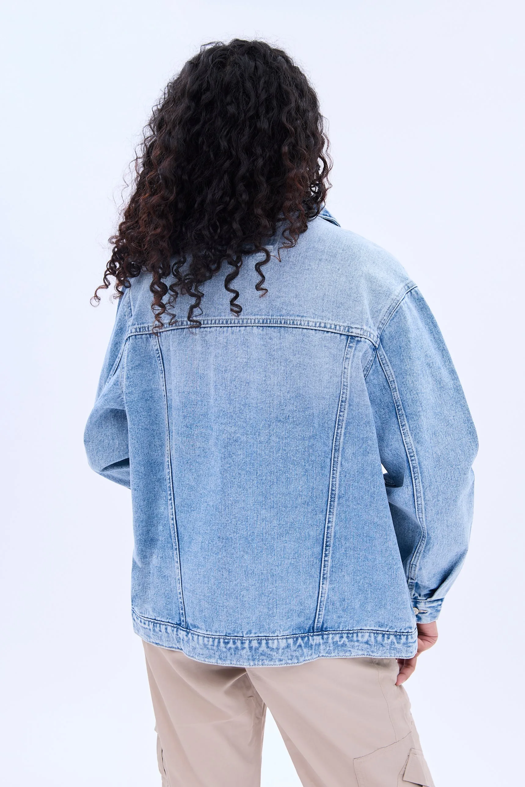 Denim Trucker Jacket sold by Bluenotes product image thumbnail 4