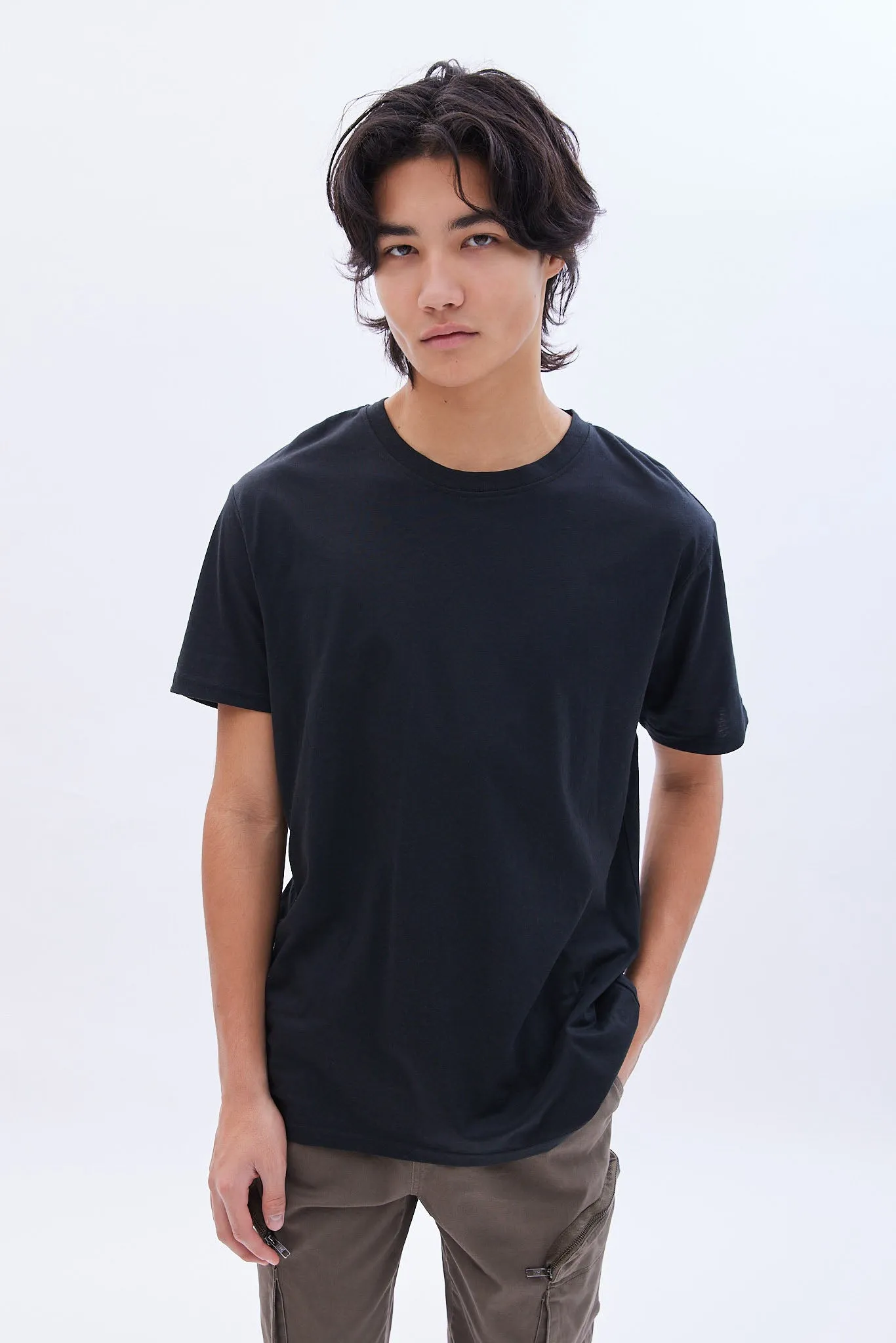 Basic Crew Neck Tee sold by Bluenotes product image thumbnail 5