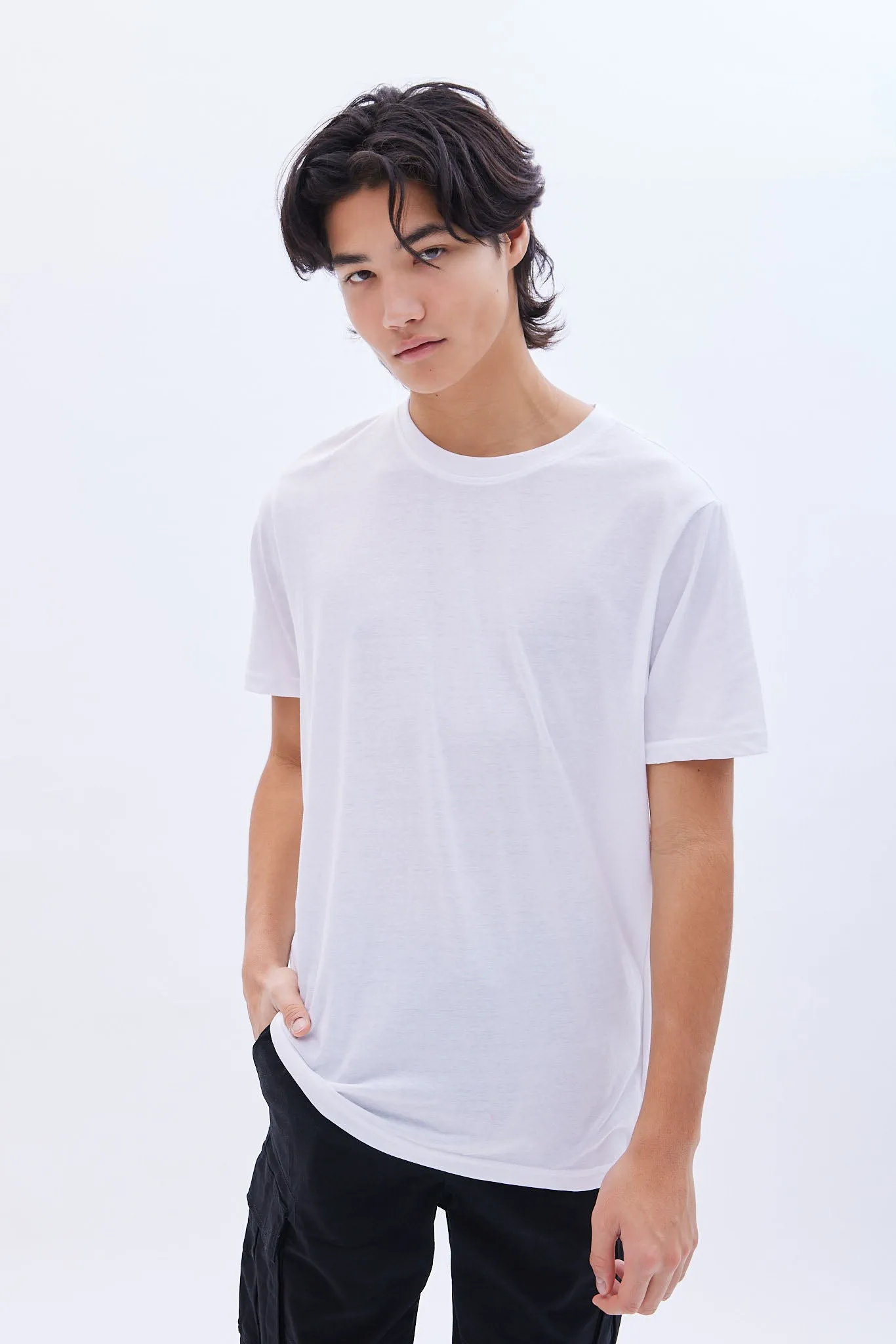 Basic Crew Neck Tee sold by Bluenotes