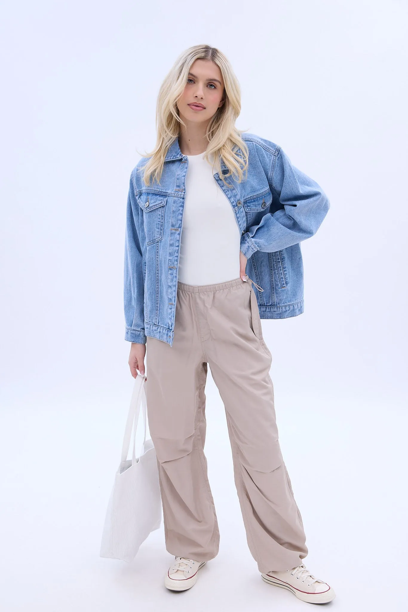 AERO Mid Rise Nylon Parachute Jogger sold by Bluenotes product image thumbnail 3