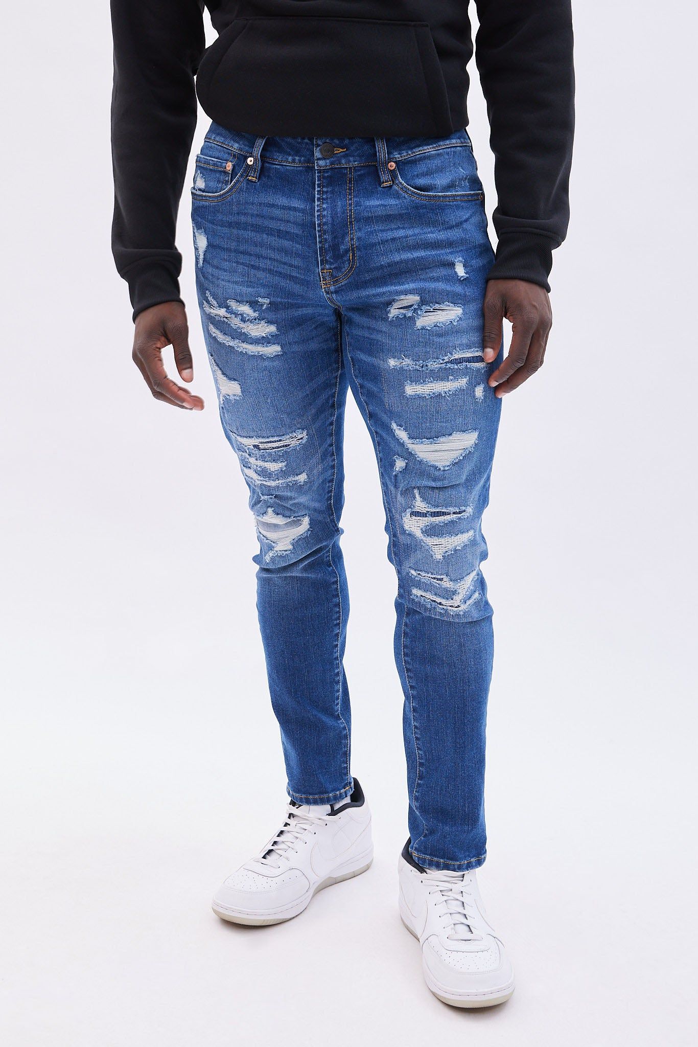 AERO Rip And Repair Skinny Jean sold by Bluenotes