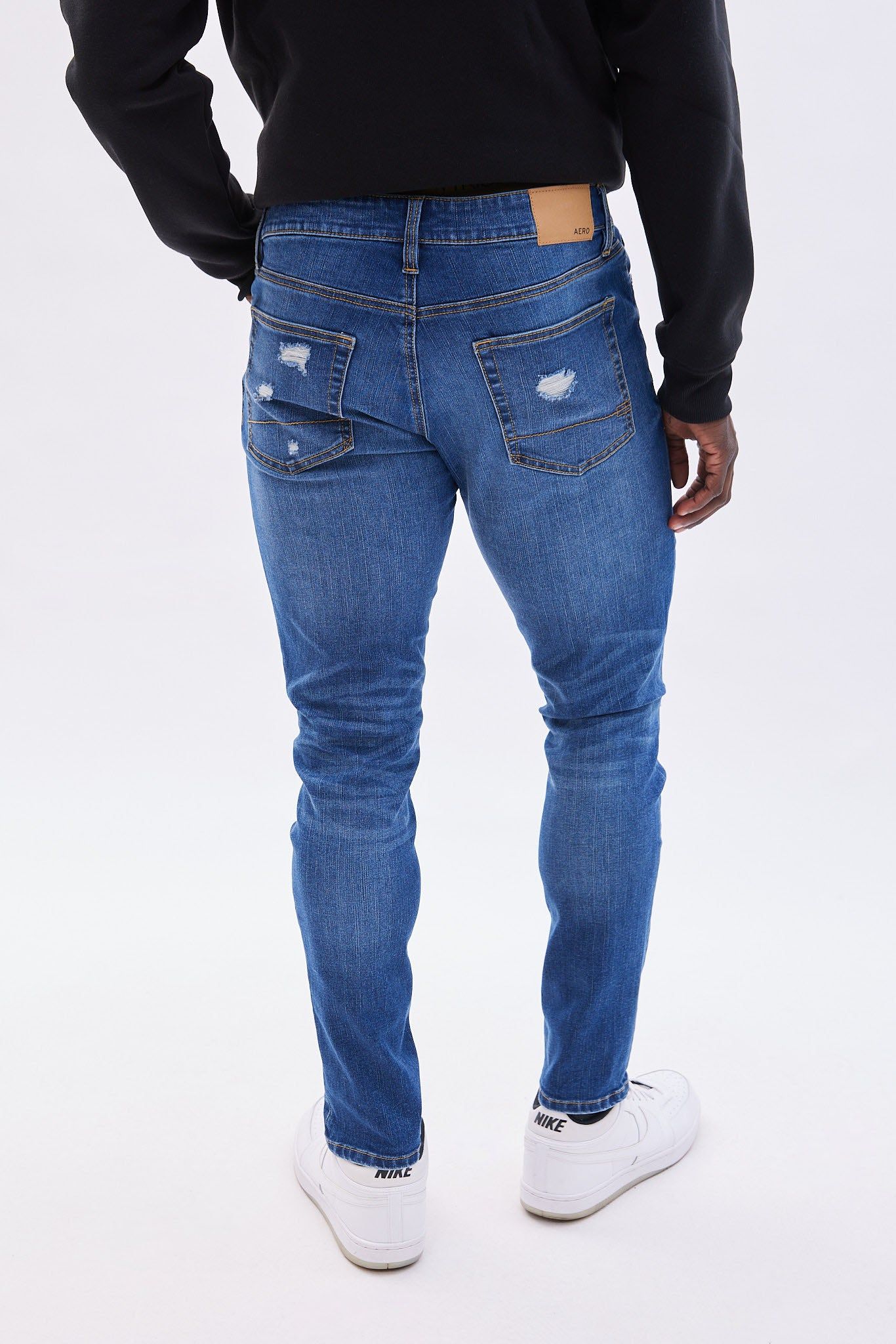 AERO Rip And Repair Skinny Jean sold by Bluenotes product image thumbnail 2
