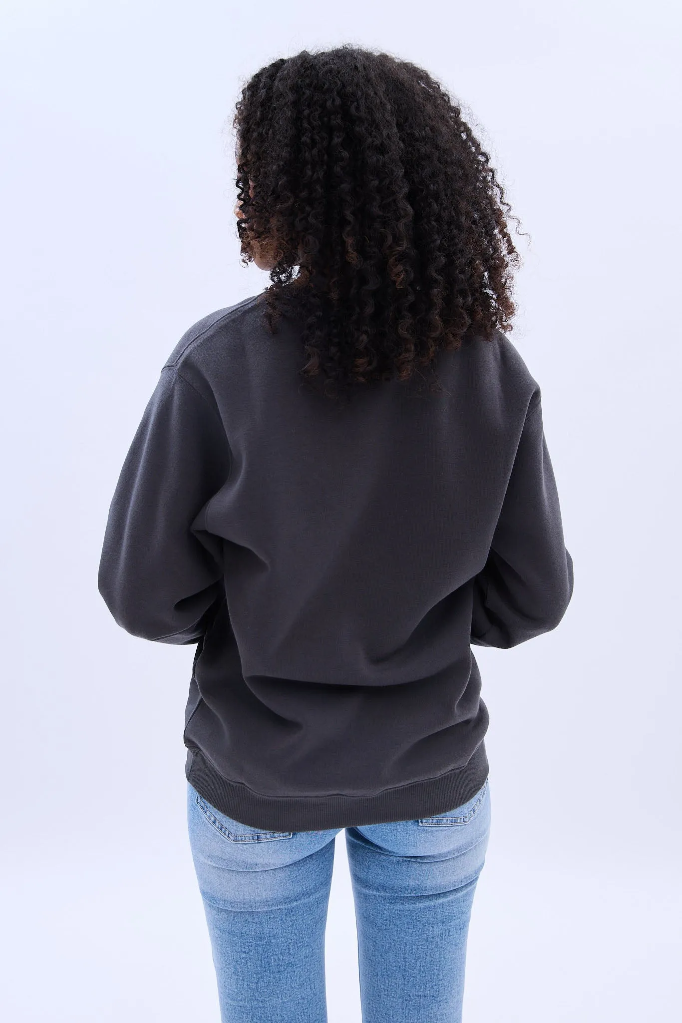 Peanuts Snoopy Self-Love Graphic Crew Neck Sweatshirt sold by Bluenotes product image thumbnail 4