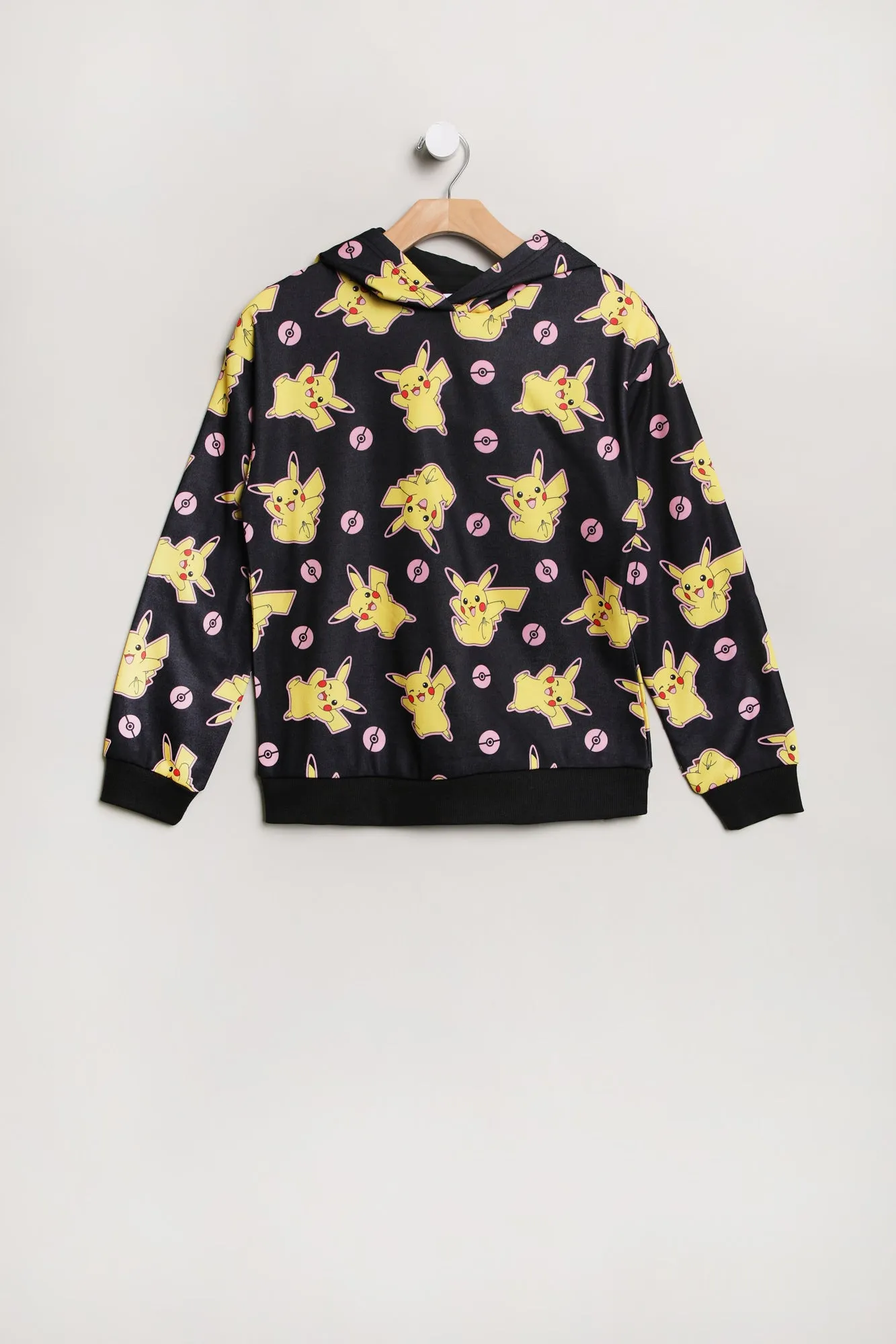 Girls' Pokémon Pikachu Graphic Hoodie sold by Bluenotes