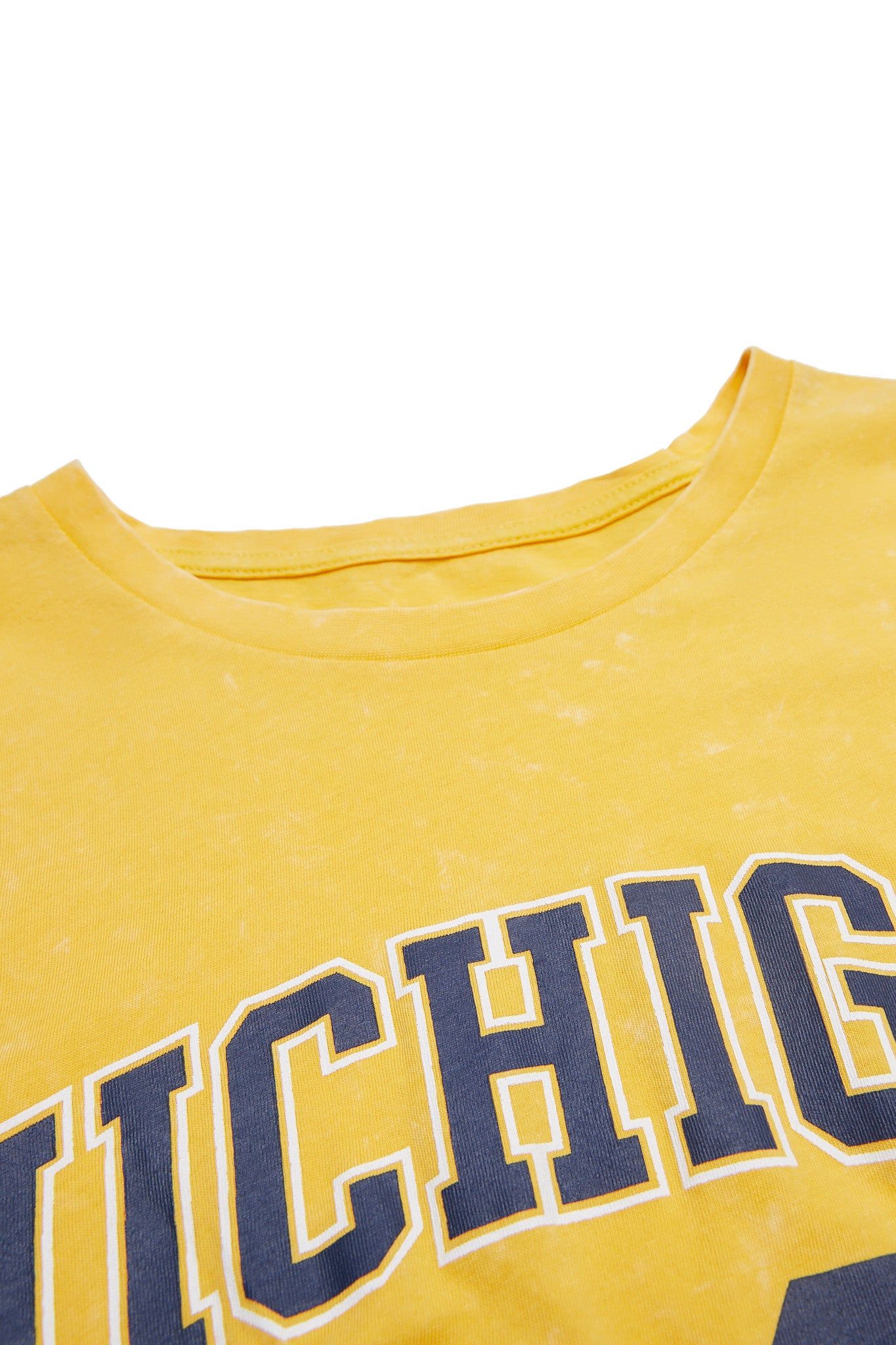 Michigan M Graphic Acid Wash Tee sold by Bluenotes product image thumbnail 2