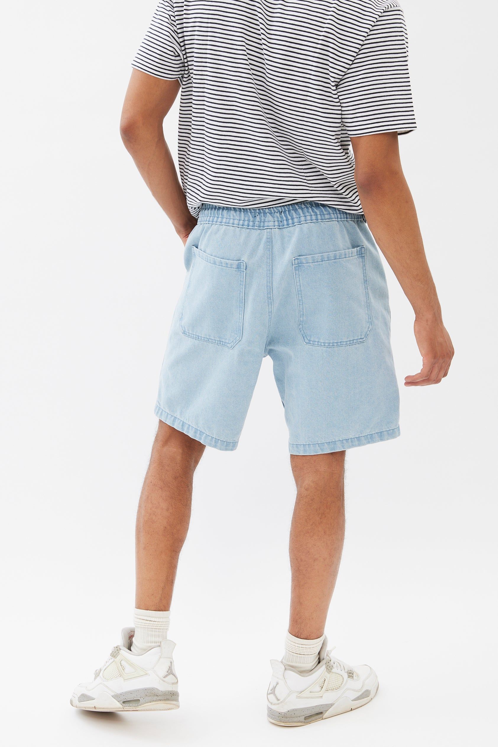 Relaxed Denim Jogger Short sold by Bluenotes product image thumbnail 3