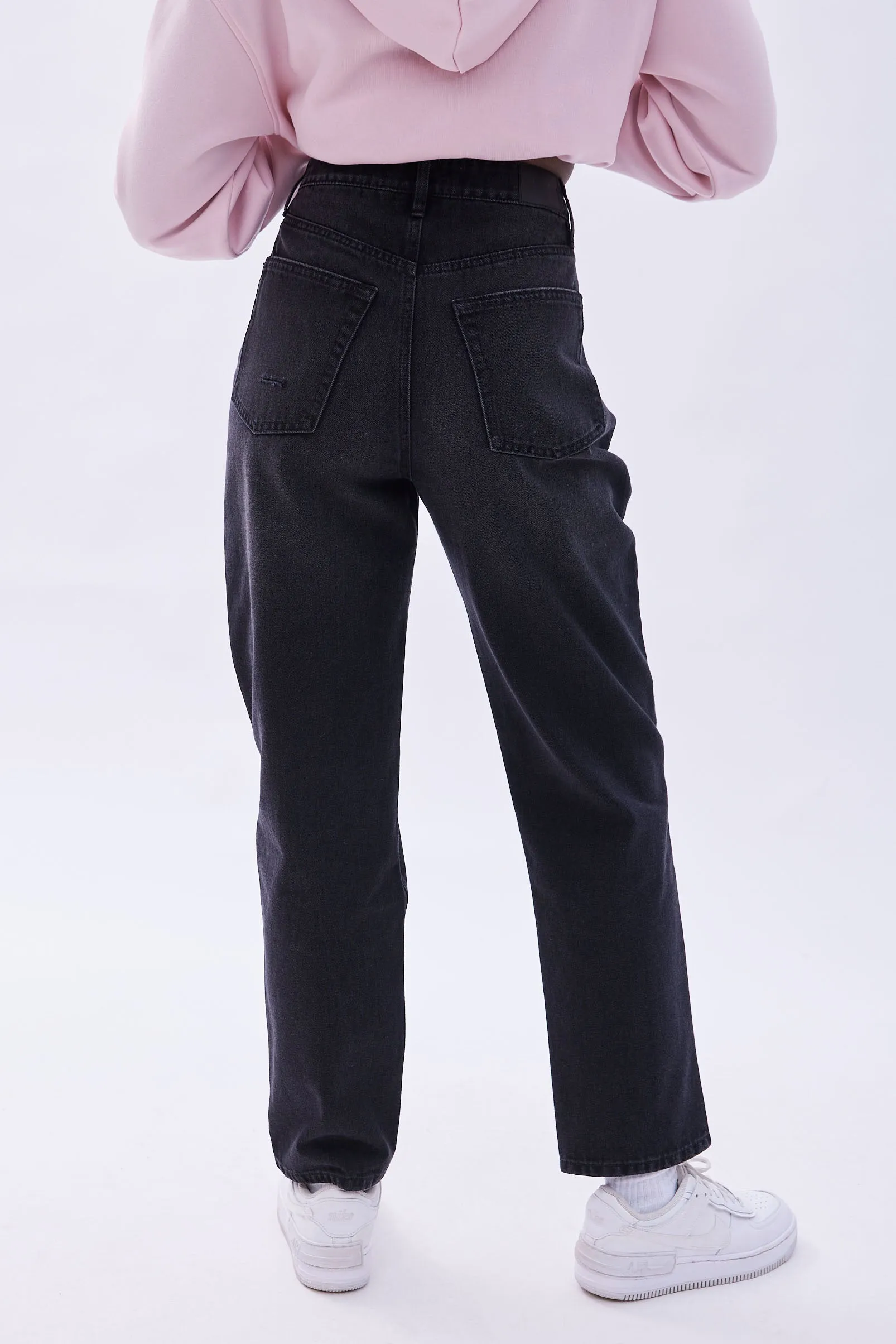 AERO Premium Air Super High Rise Straight Leg Mom Jean sold by Bluenotes product image thumbnail 2