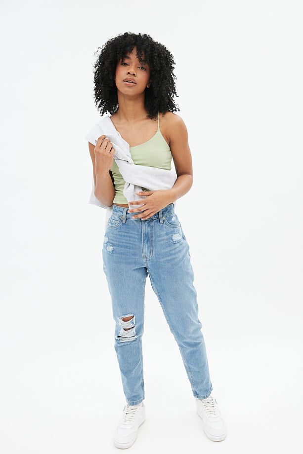 AERO Premium Air High Rise Mom Jean sold by Bluenotes product image thumbnail 2