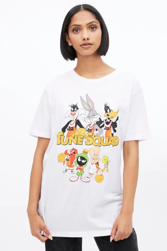 Looney Tunes Squad Graphic Boyfriend Tee sold by Bluenotes