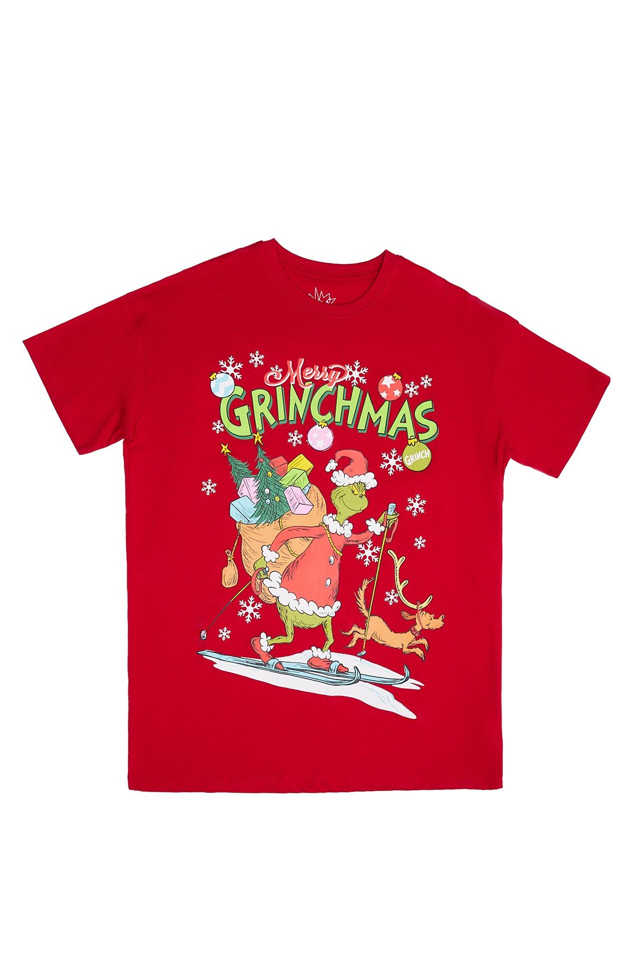 Merry Grinchmas Graphic Relaxed Tee sold by Bluenotes