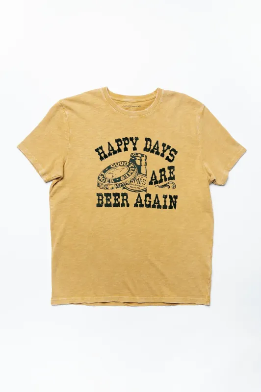 Happy Days Are Beer Again Tee sold by Bluenotes