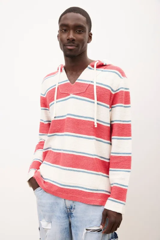 Striped Terry Baja Hoodie sold by Bluenotes