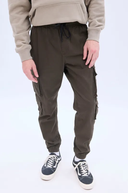 Utility Cargo Twill Jogger sold by Bluenotes