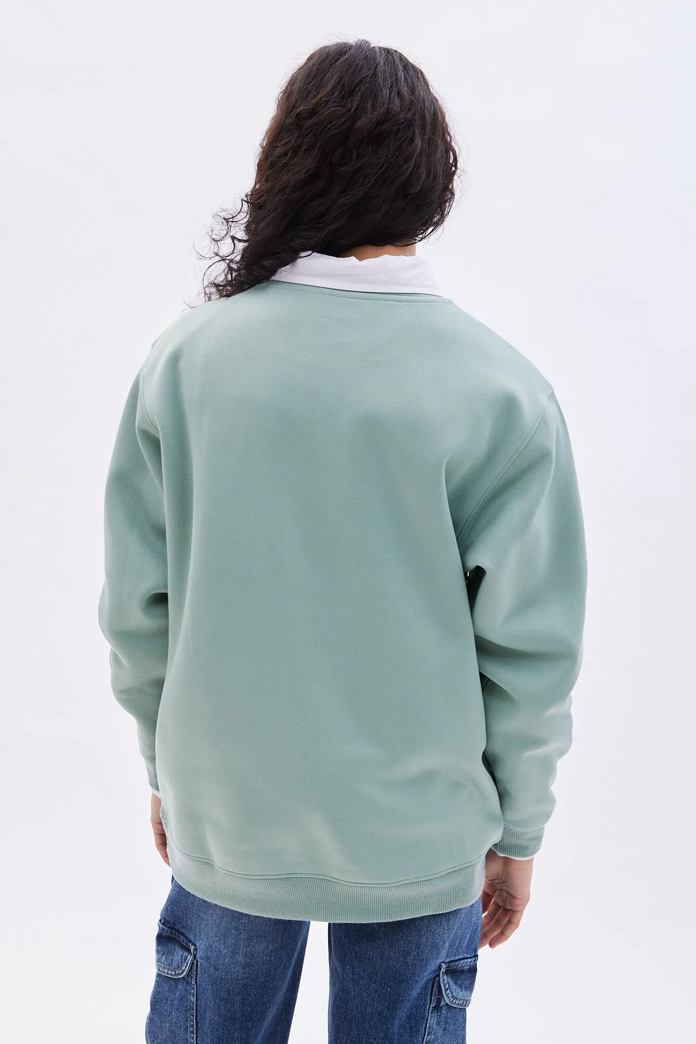 Michigan State Graphic Crew Neck Oversized Sweatshirt sold by Bluenotes product image thumbnail 4