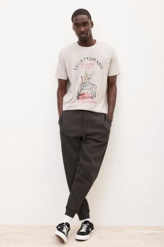 Sueded Terry Jogger sold by Bluenotes