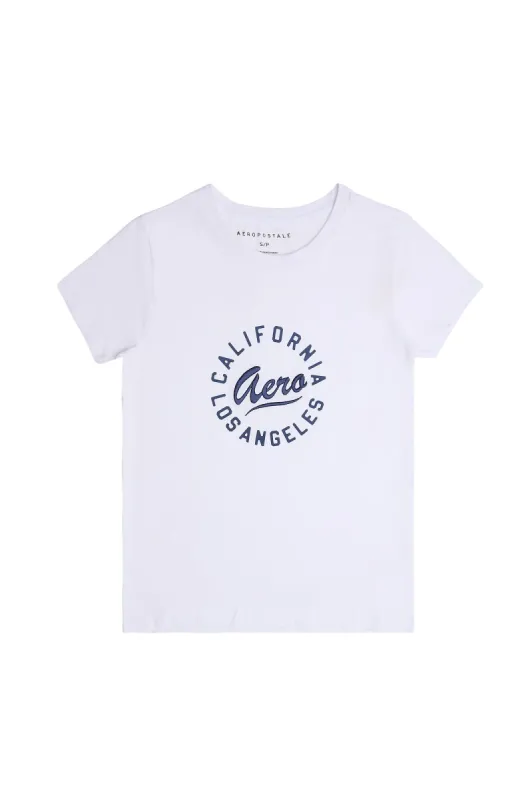 AERO California Los Angeles Embroidered Classic Tee sold by Bluenotes