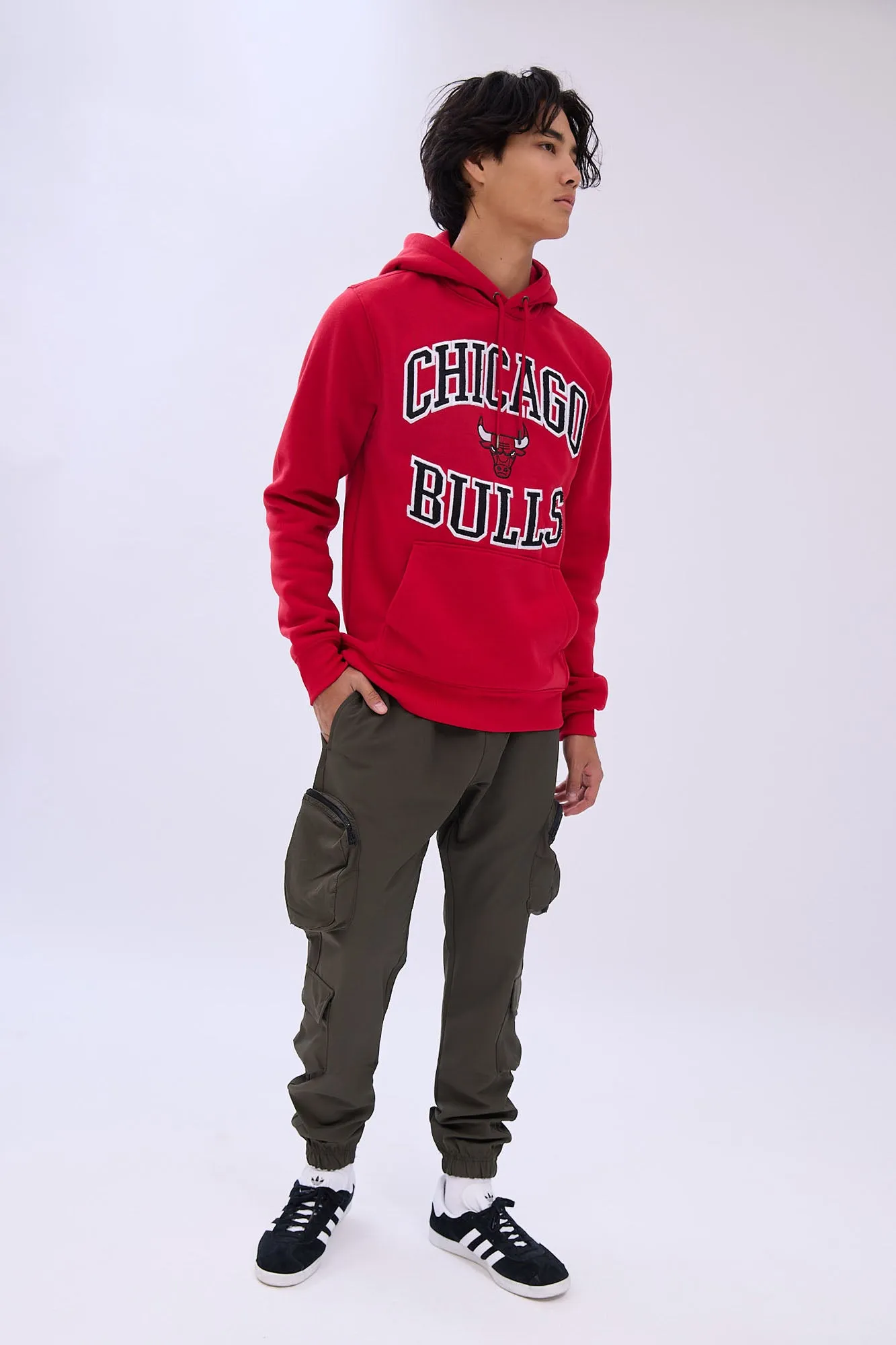 Chicago Bulls Chenille Graphic Hoodie sold by Bluenotes product image thumbnail 4