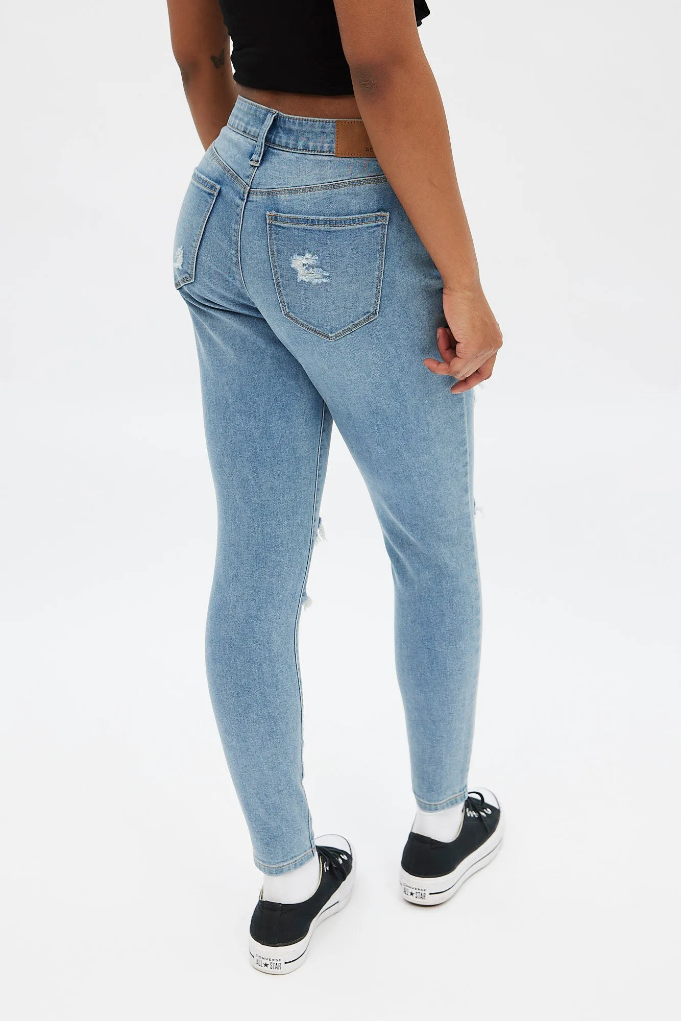 AERO Seriously Stretchy Mid Rise Jegging sold by Bluenotes product image thumbnail 2
