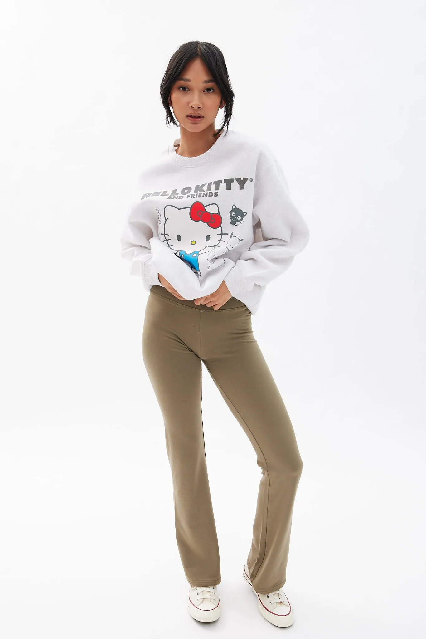 Super Soft Fleeceback Flare Legging sold by Bluenotes product image thumbnail 2