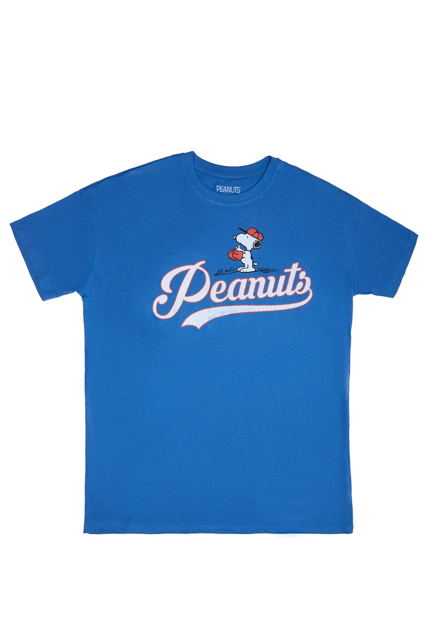 Peanuts Snoopy Baseball Graphic Relaxed Tee sold by Bluenotes