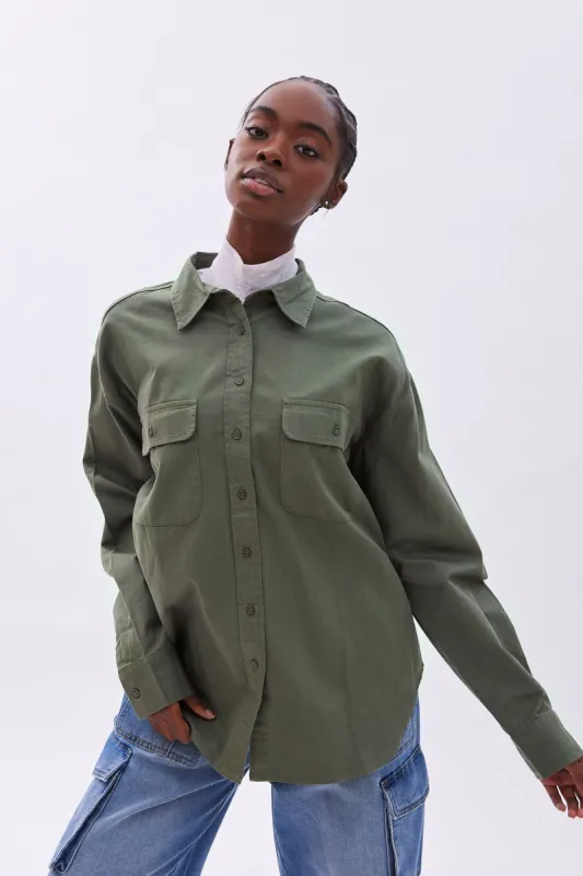 Button-Up Long Sleeve Shirt sold by Bluenotes