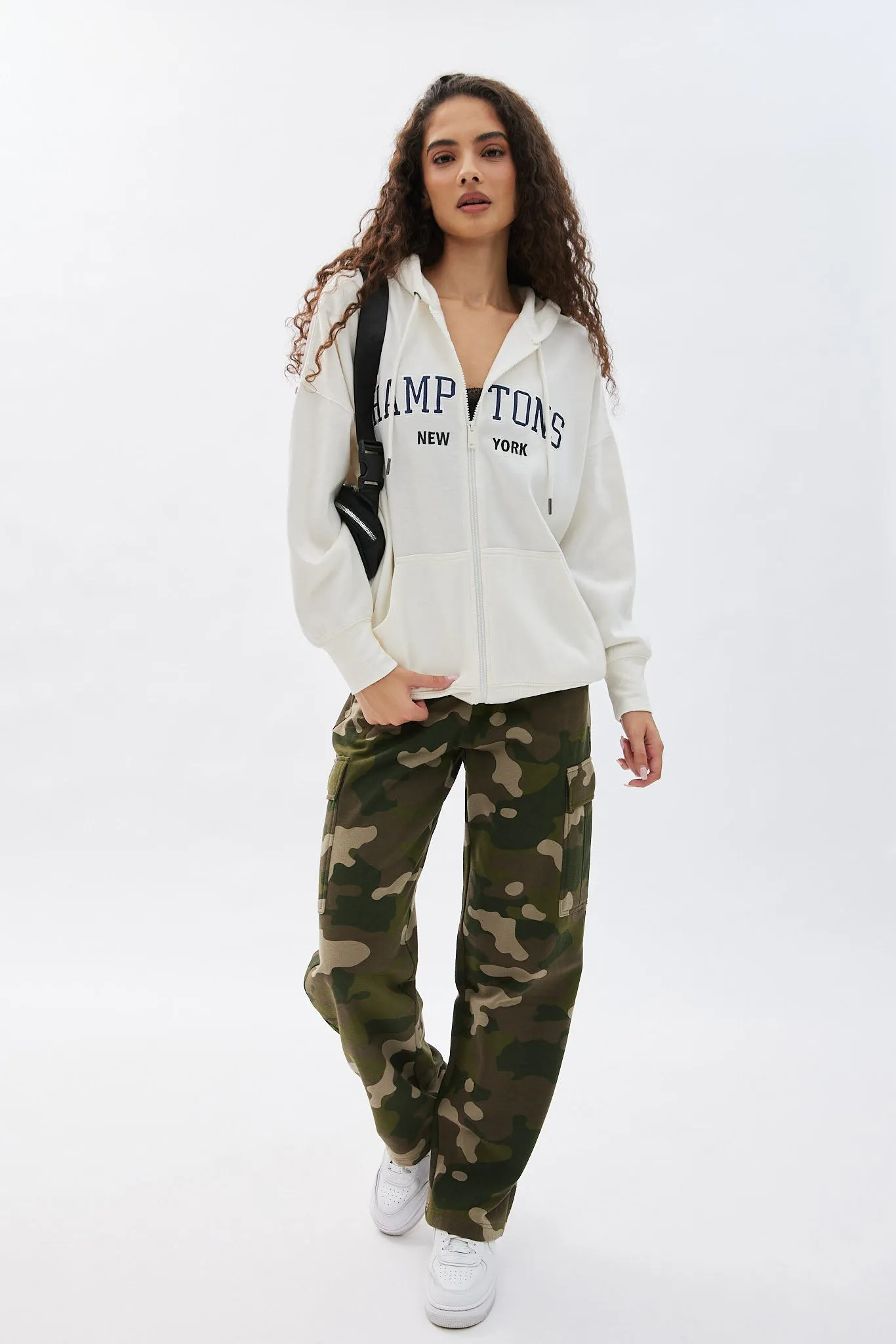 Oversized Zip-Up Hoodie sold by Bluenotes product image thumbnail 3