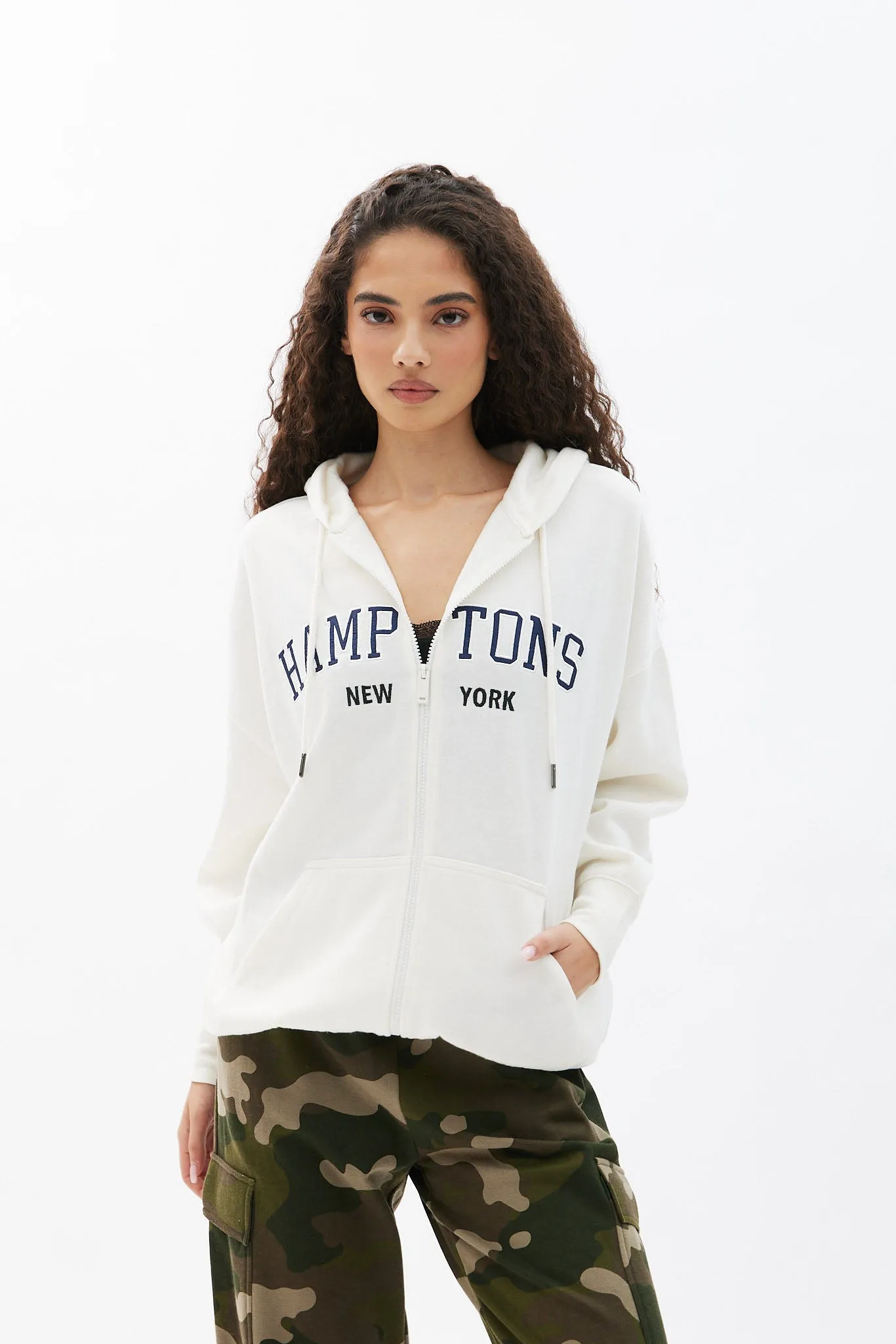 Oversized Zip-Up Hoodie sold by Bluenotes