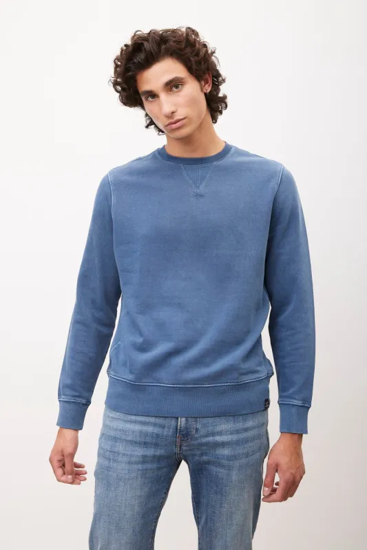 Sueded Terry Crew Neck Sweatshirt sold by Bluenotes
