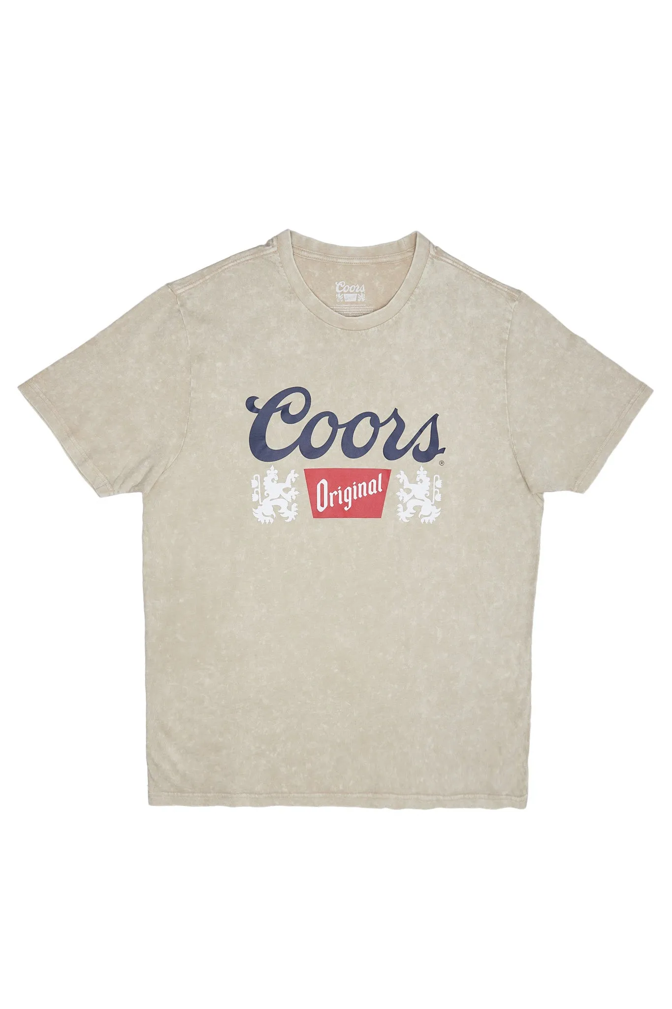 Coors Original Graphic Acid Wash Tee sold by Bluenotes