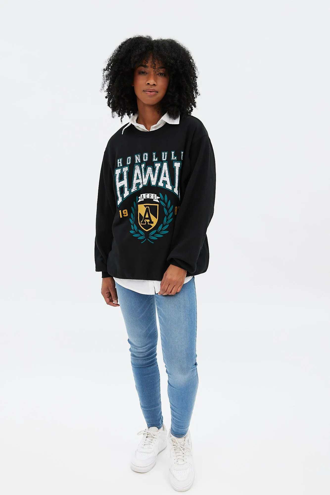 AERO Seriously Stretchy High Rise Curvy Jegging sold by Bluenotes product image thumbnail 3