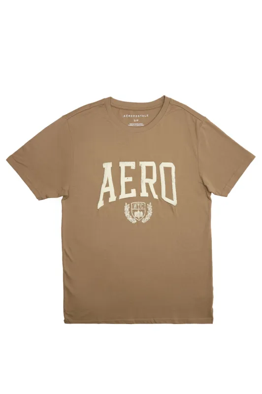 AERO Collegiate Crest Graphic Tee sold by Bluenotes