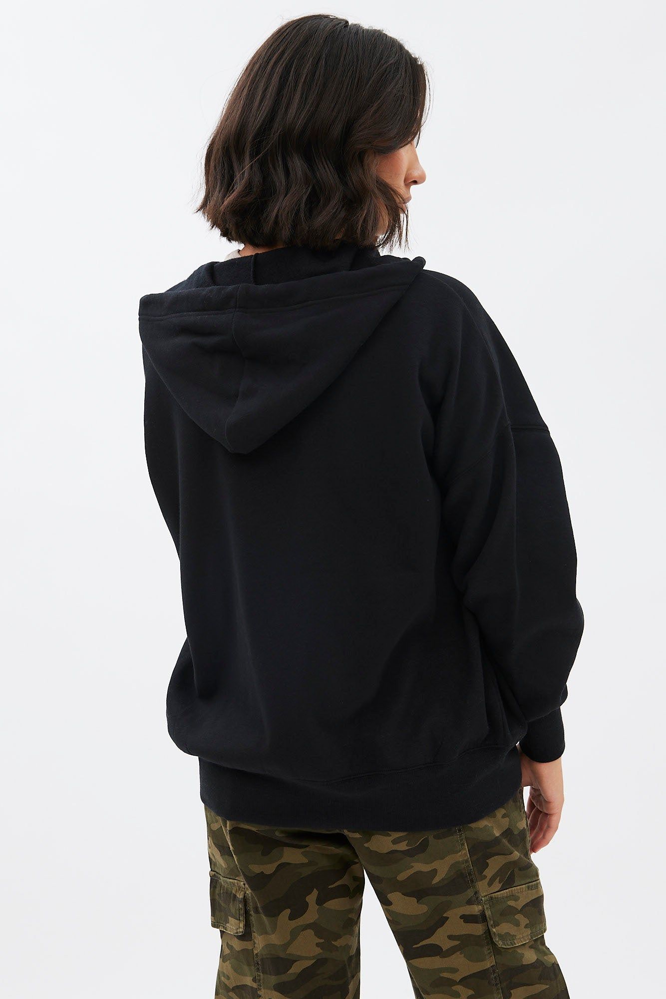 Oversized Zip-Up Hoodie sold by Bluenotes product image thumbnail 5