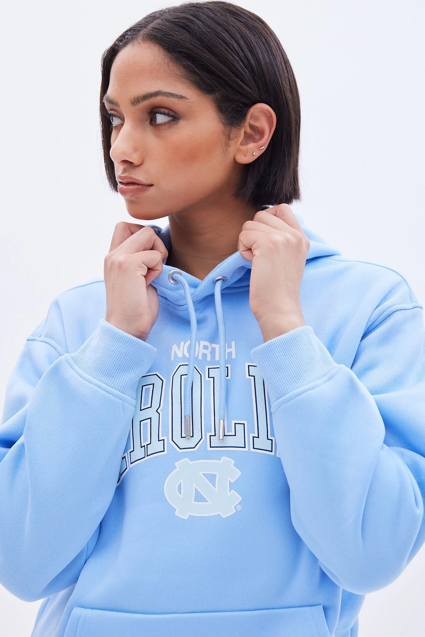 North Carolina Graphic Oversized Pullover Hoodie sold by Bluenotes product image thumbnail 3