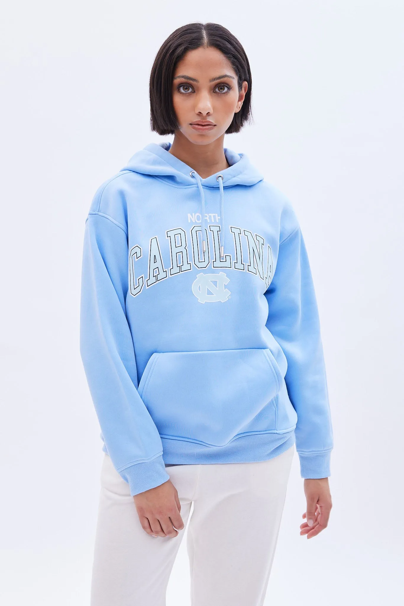 North Carolina Graphic Oversized Pullover Hoodie sold by Bluenotes