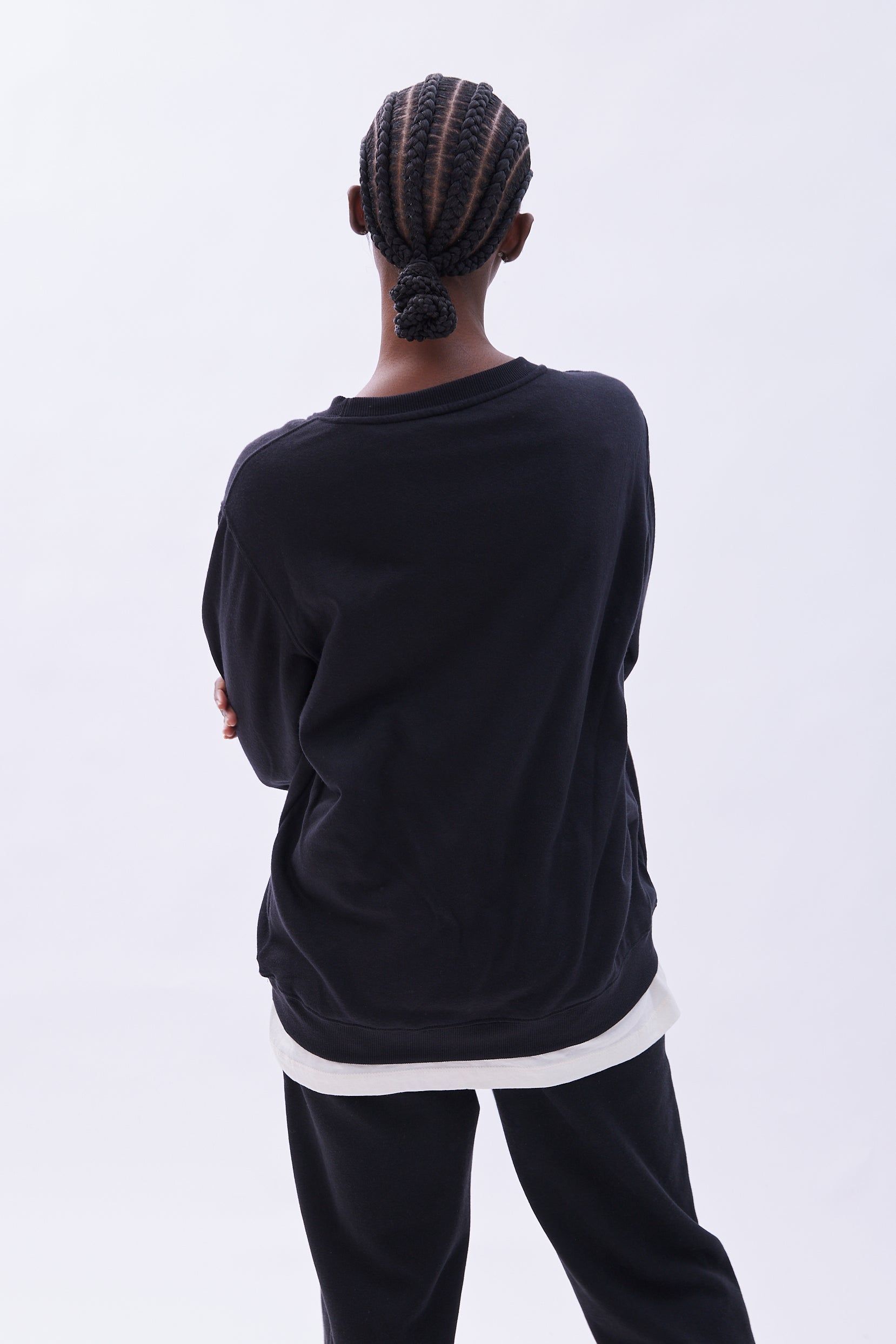 Barbie Graphic Crew Neck Oversized Sweatshirt sold by Bluenotes product image thumbnail 4