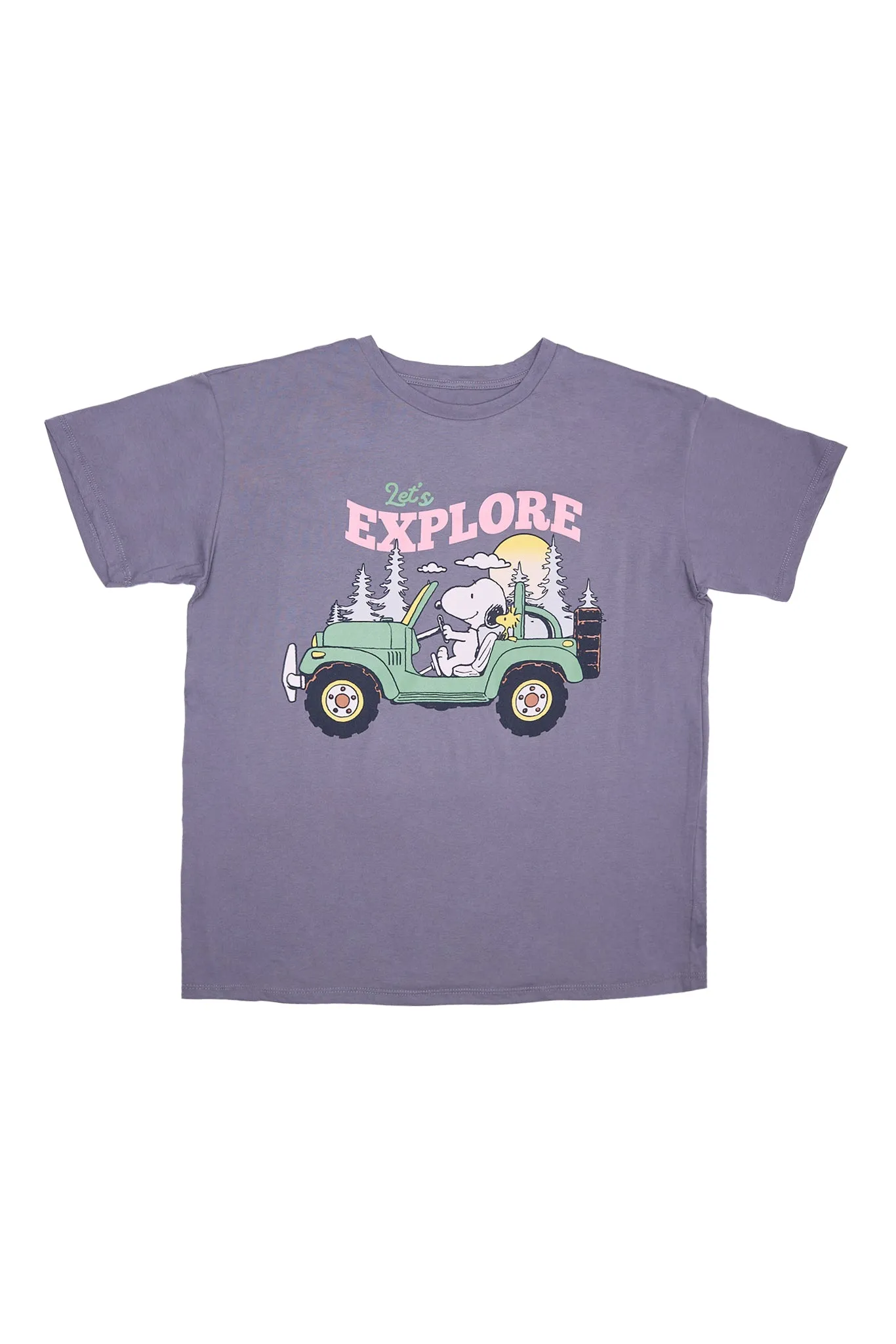 Peanuts Snoopy Explore Graphic Relaxed Tee sold by Bluenotes product image thumbnail 3