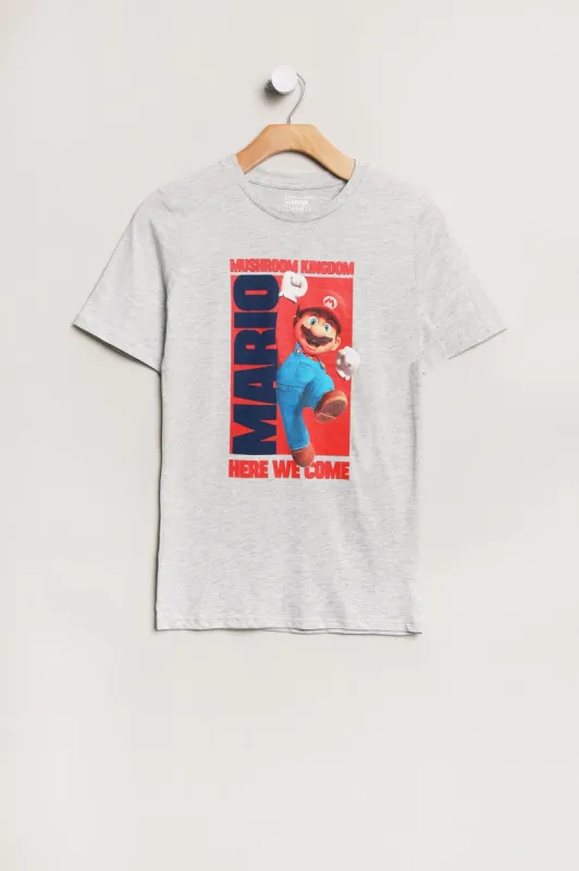 Boys' Super Mario Graphic Classic Tee sold by Bluenotes